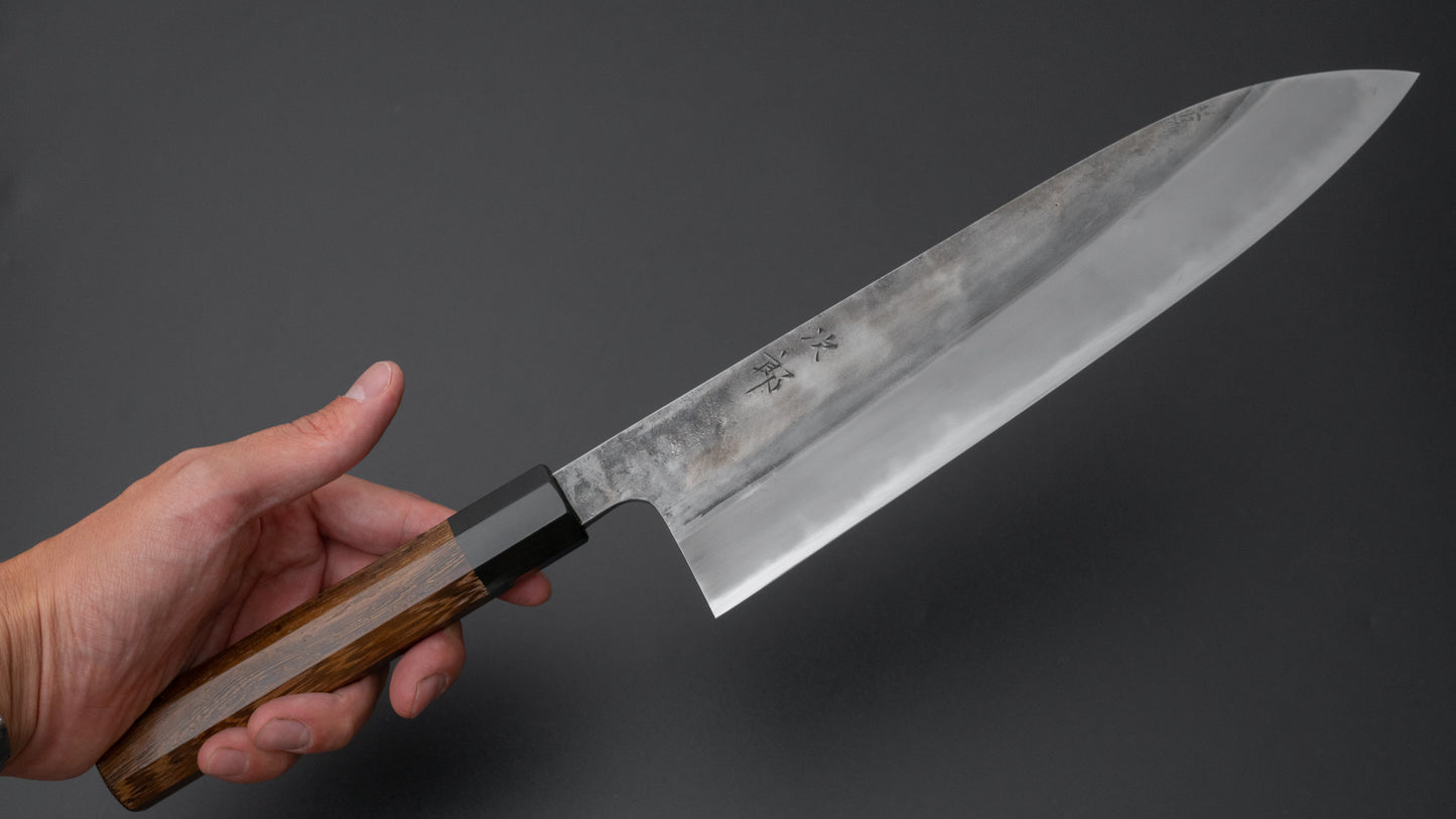 Jiro Tsuchime Wa Gyuto 240mm Taihei Tagayasan Handle (#508) - HITOHIRA