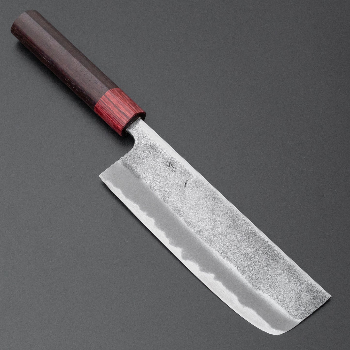 Hitohira YG Nashiji White #2 Nakiri 165mm Rosewood Handle - HITOHIRA