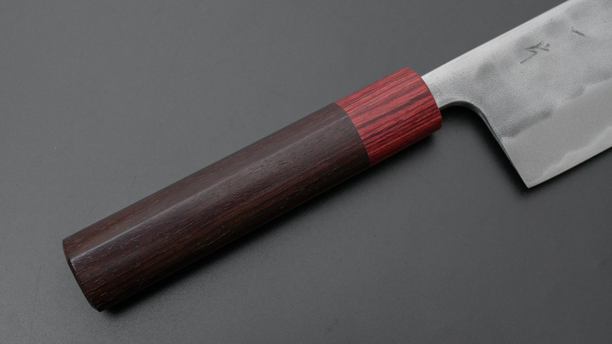 Hitohira YG Nashiji White #2 Nakiri 165mm Rosewood Handle - HITOHIRA