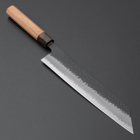 Hitohira Futana SB Kuro Tsuchime Kiritsuke Gyuto 240mm Cherry Wood Handle - HITOHIRA