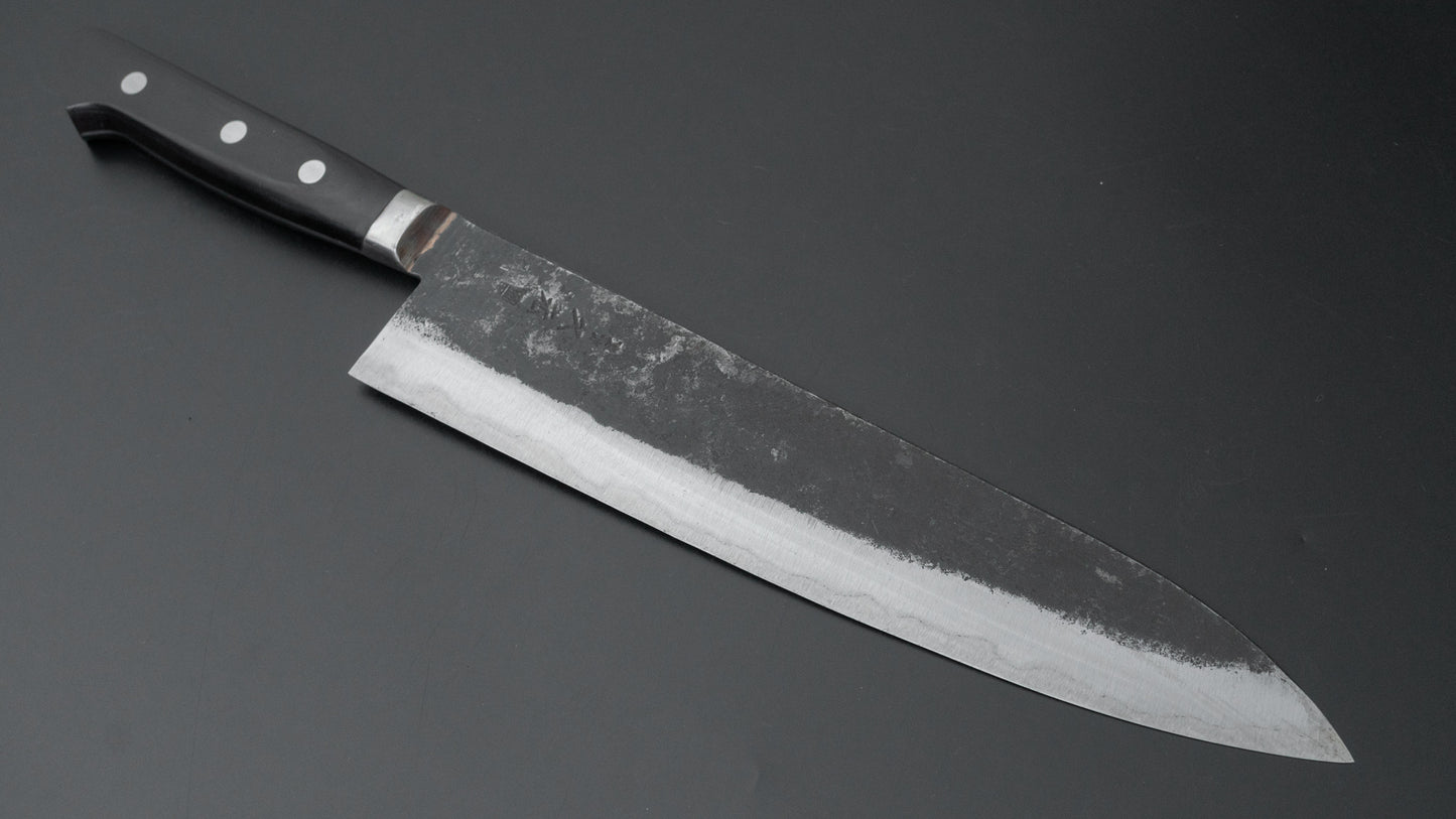 Morihei Hisamoto Kurouchi White #1 Gyuto 270mm Pakka Handle - HITOHIRA