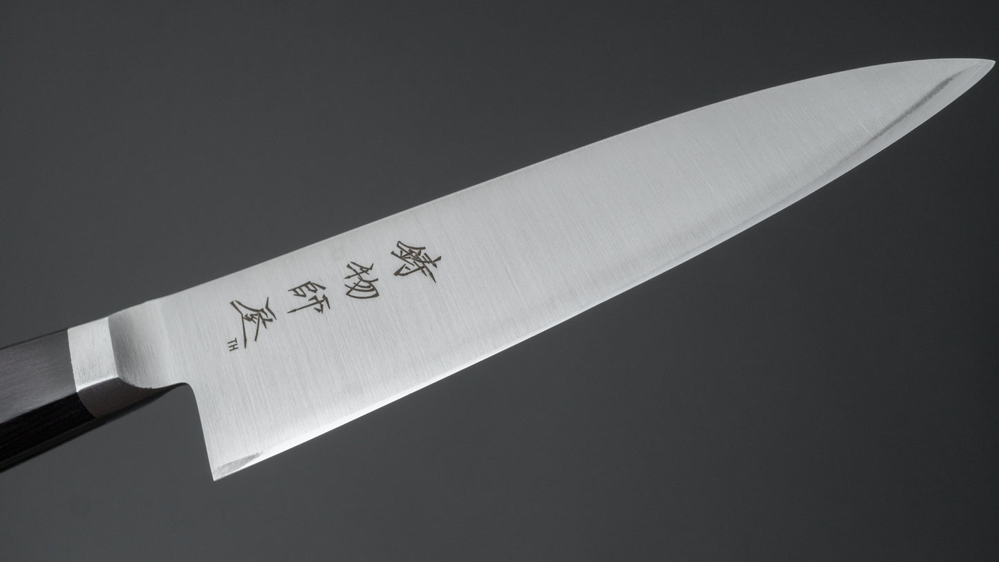 Hitohira Imojiya TH Stainless Petty 120mm Pakka Handle (Yo) - HITOHIRA