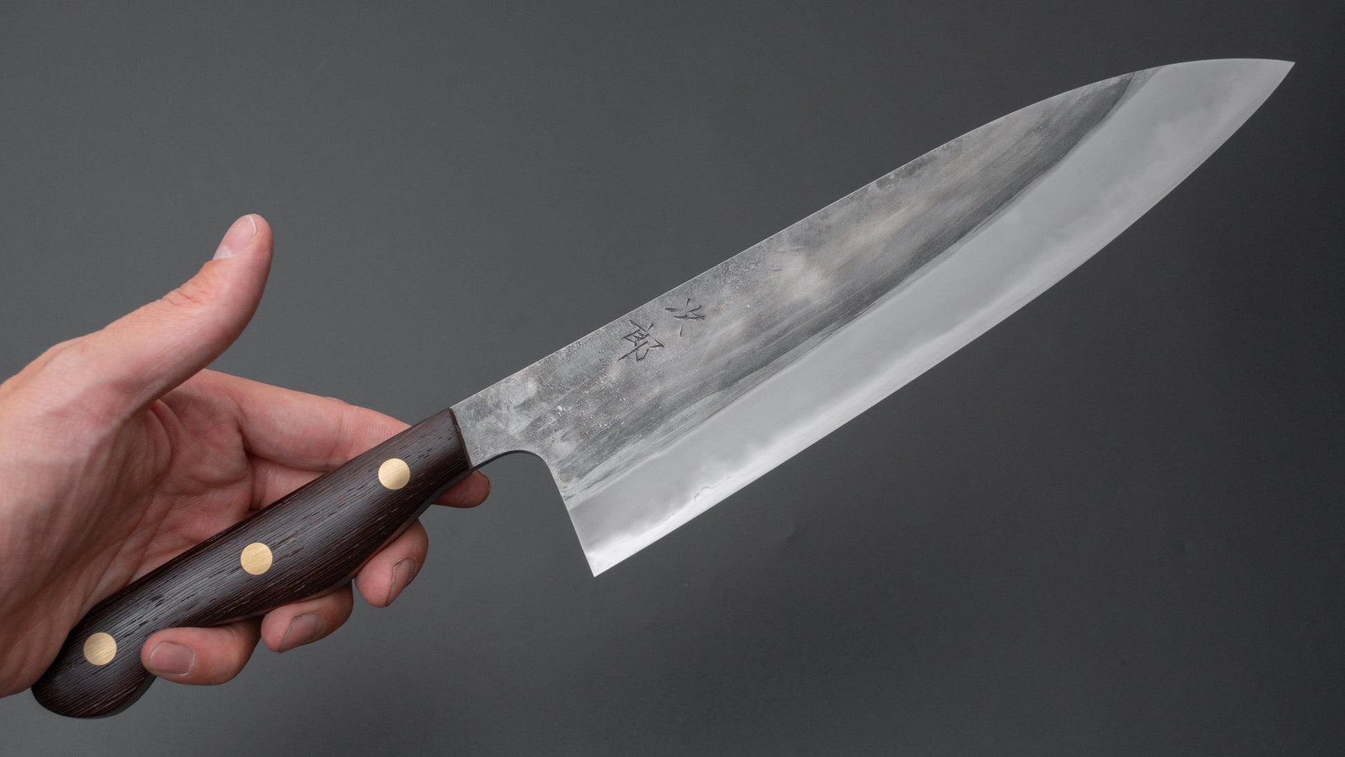 Jiro Tsuchime Yo Gyuto 240mm Tagayasan Handle (#515) - HITOHIRA