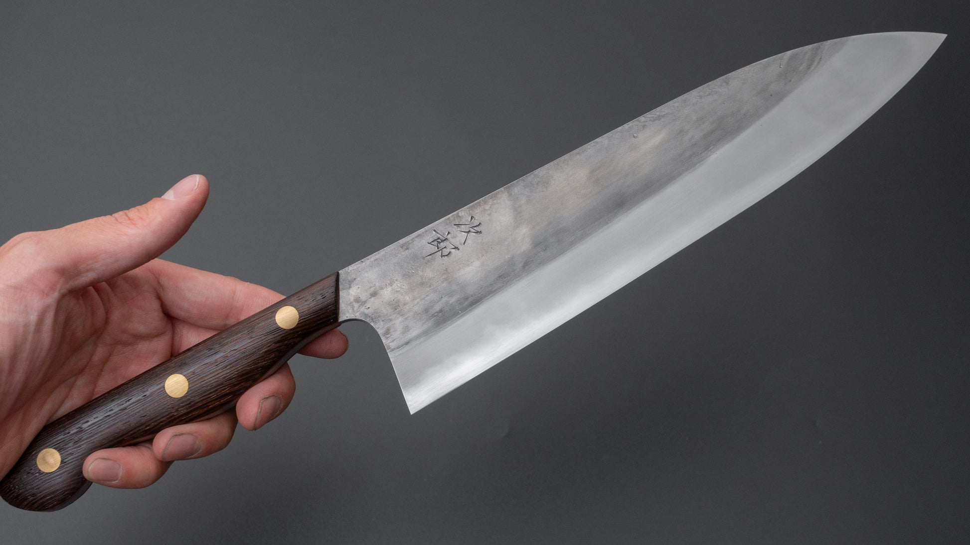 Jiro Tsuchime Yo Gyuto 240mm Tagayasan Handle (#517) - HITOHIRA