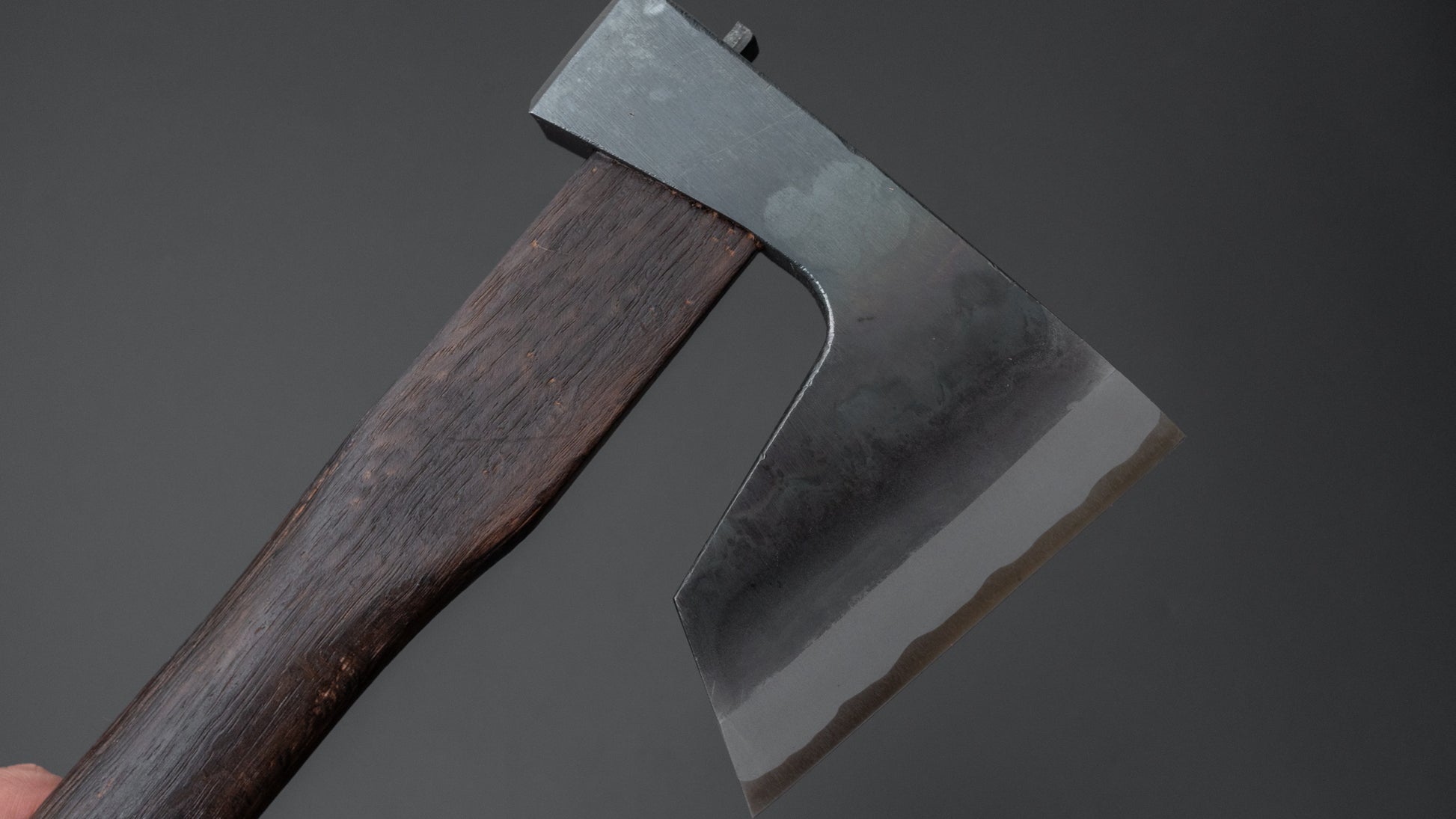 Mizuno Warikomi Jikata Masakari Ax 570g Burnt Oak Handle - HITOHIRA