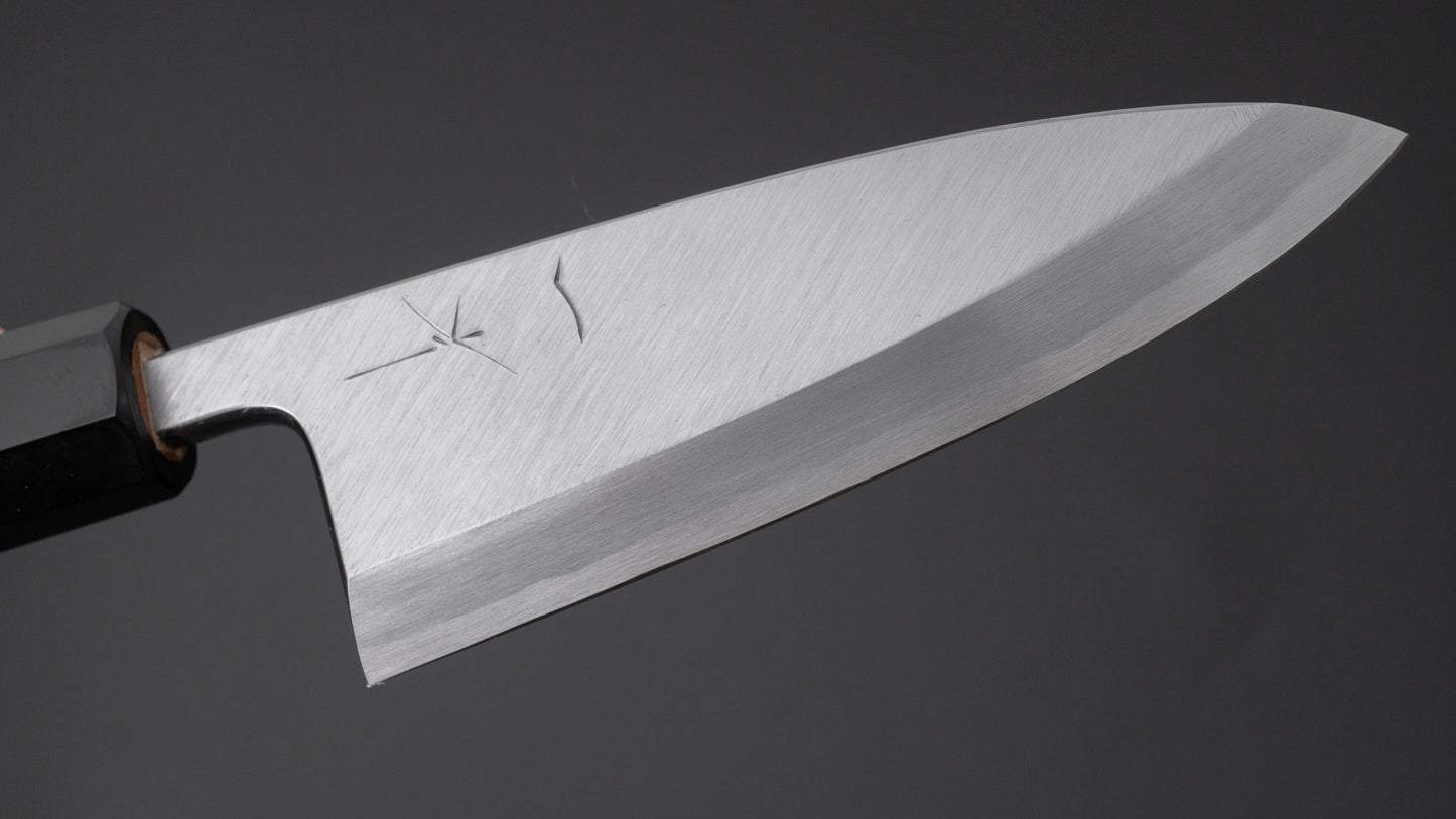 Hitohira Tanaka Manzo White #2 Deba 120mm Ho Wood Handle (Saya) - HITOHIRA