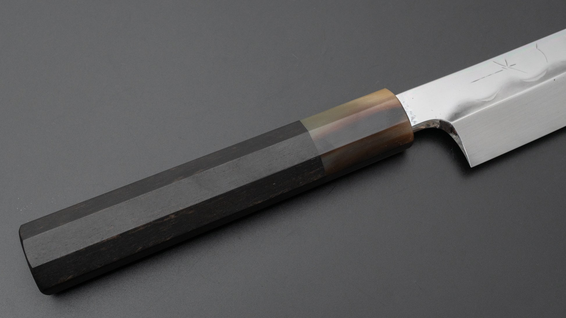 Hitohira Togashi White #1 Notaremon Mizu Honyaki Yanagi Sakimaru 300mm Taihei Ebony Handle (Saya) - HITOHIRA