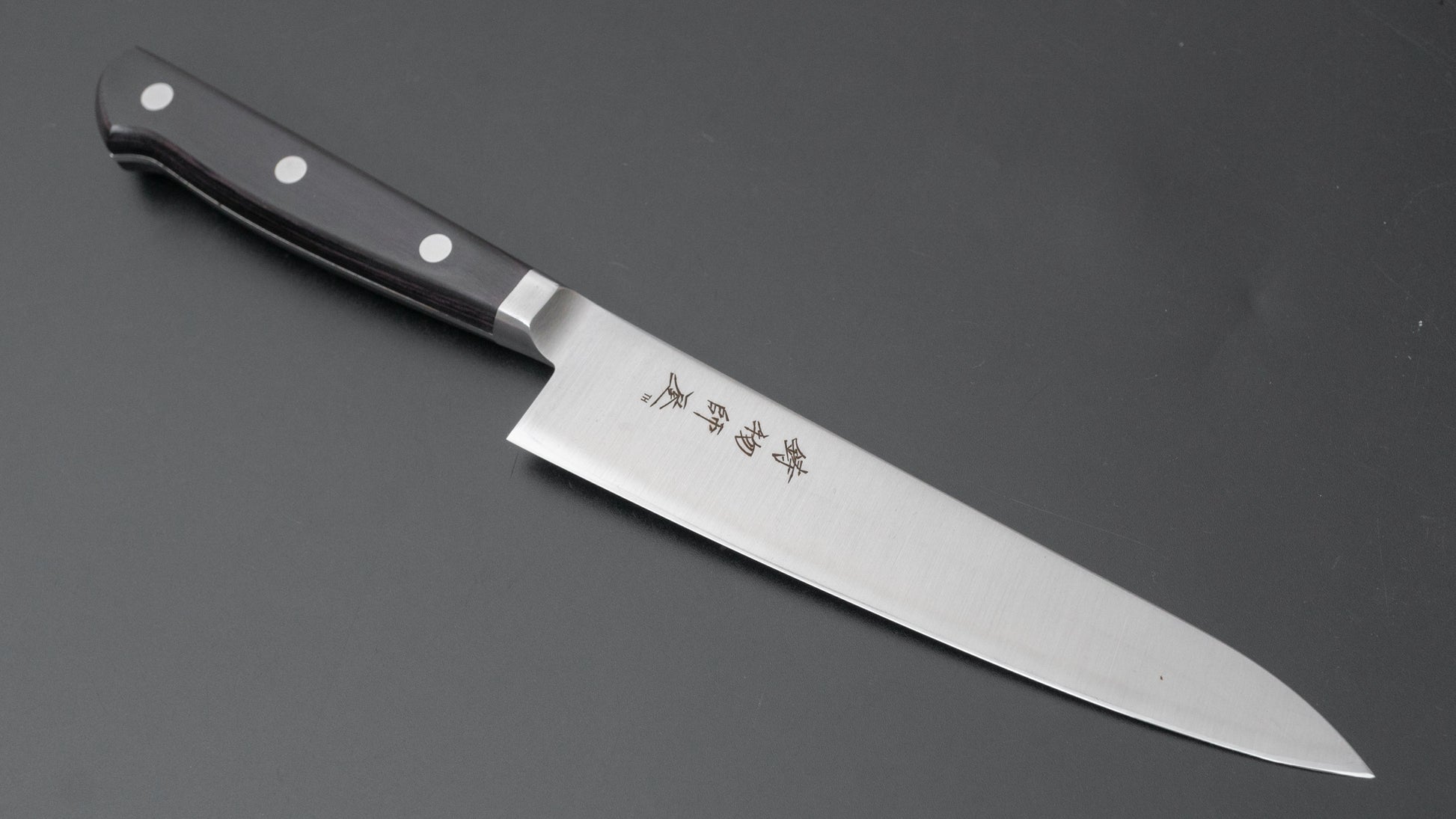 Hitohira Imojiya TH Stainless Petty 150mm Pakka Handle (Yo) - HITOHIRA