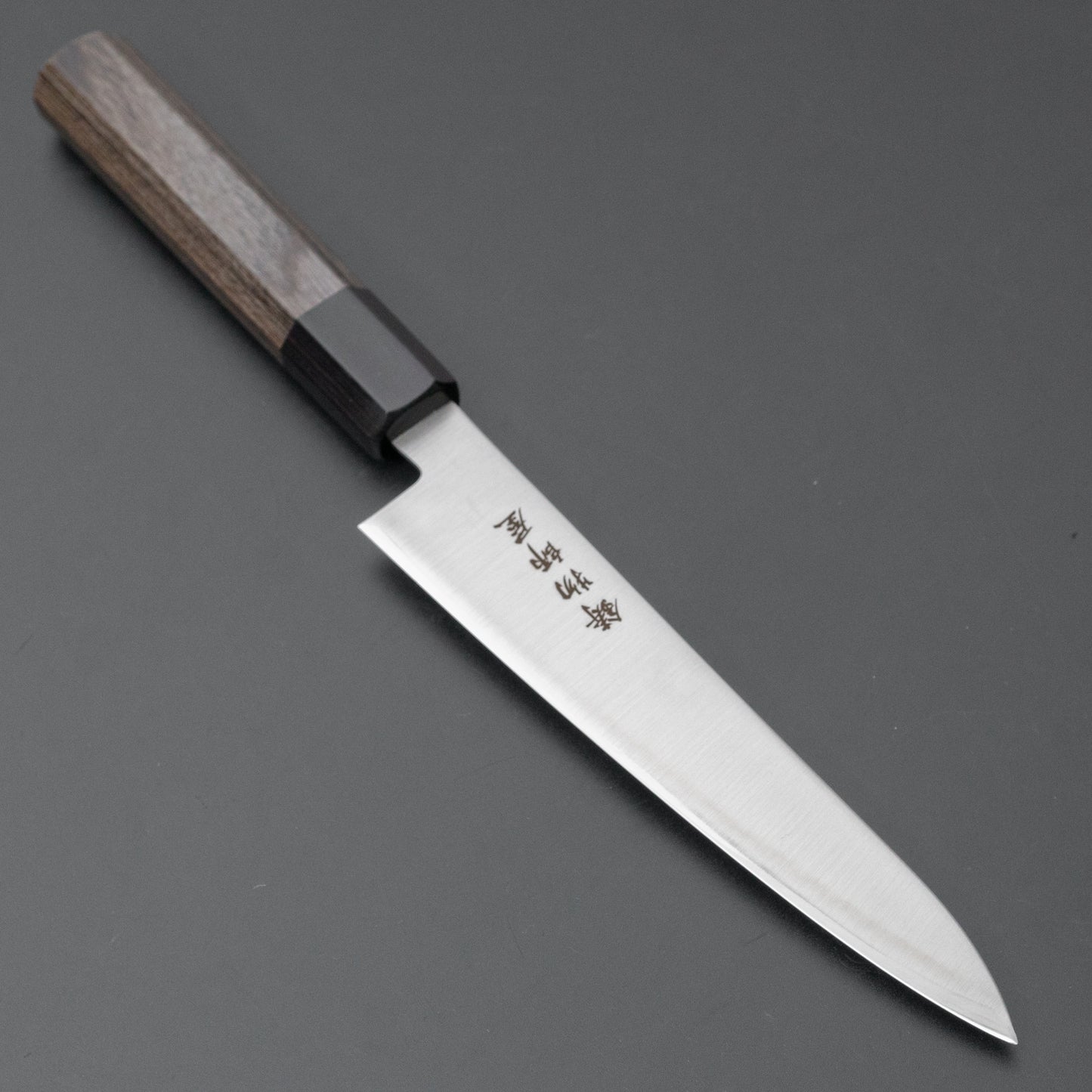 Hitohira Imojiya TH Stainless Petty 150mm Pakka Handle (Wa) - HITOHIRA