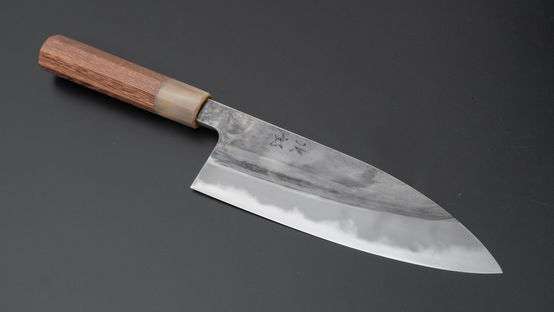 Jiro Tsuchime Wa Santoku 180mm Taihei Tagayasan Handle (#524) - HITOHIRA