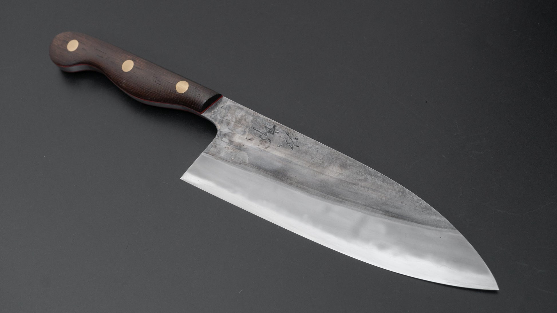 Jiro Tsuchime Yo Santoku 180mm Tagayasan Handle (#534) - HITOHIRA