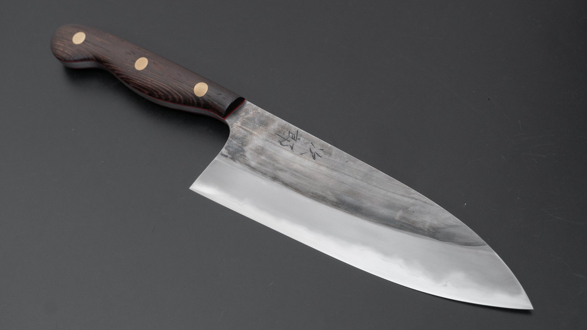 Jiro Tsuchime Yo Santoku 180mm Tagayasan Handle (#535) - HITOHIRA