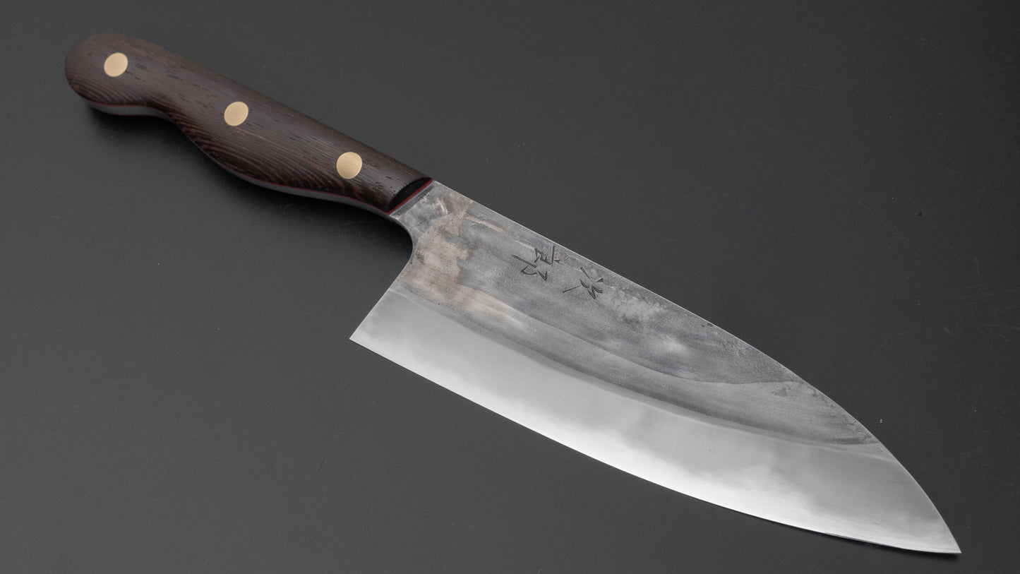 Jiro Tsuchime Yo Santoku 180mm Tagayasan Handle (#533) - HITOHIRA