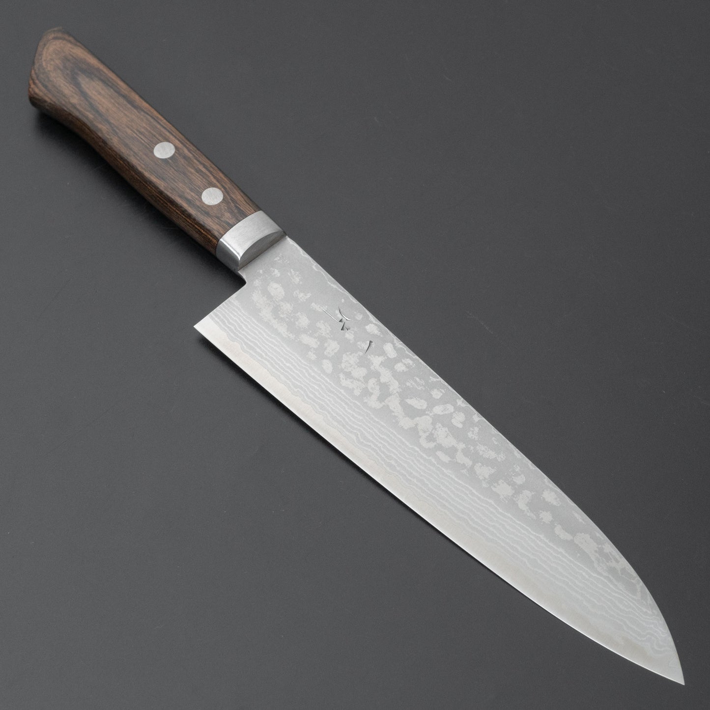 Hitohira NM V10 Damascus Gyuto 180mm Pakka Handle - HITOHIRA