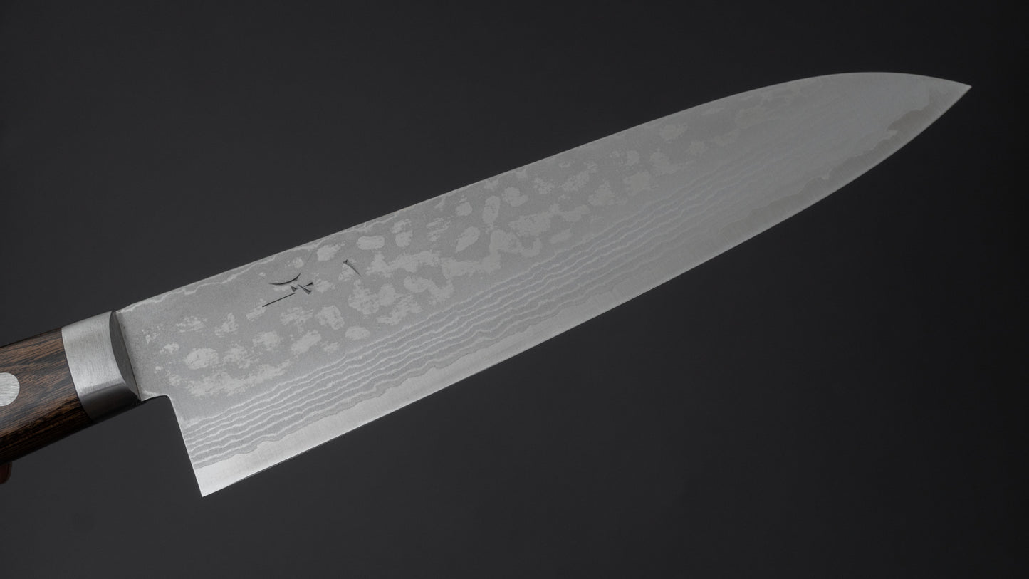 Hitohira NM V10 Damascus Gyuto 180mm Pakka Handle - HITOHIRA