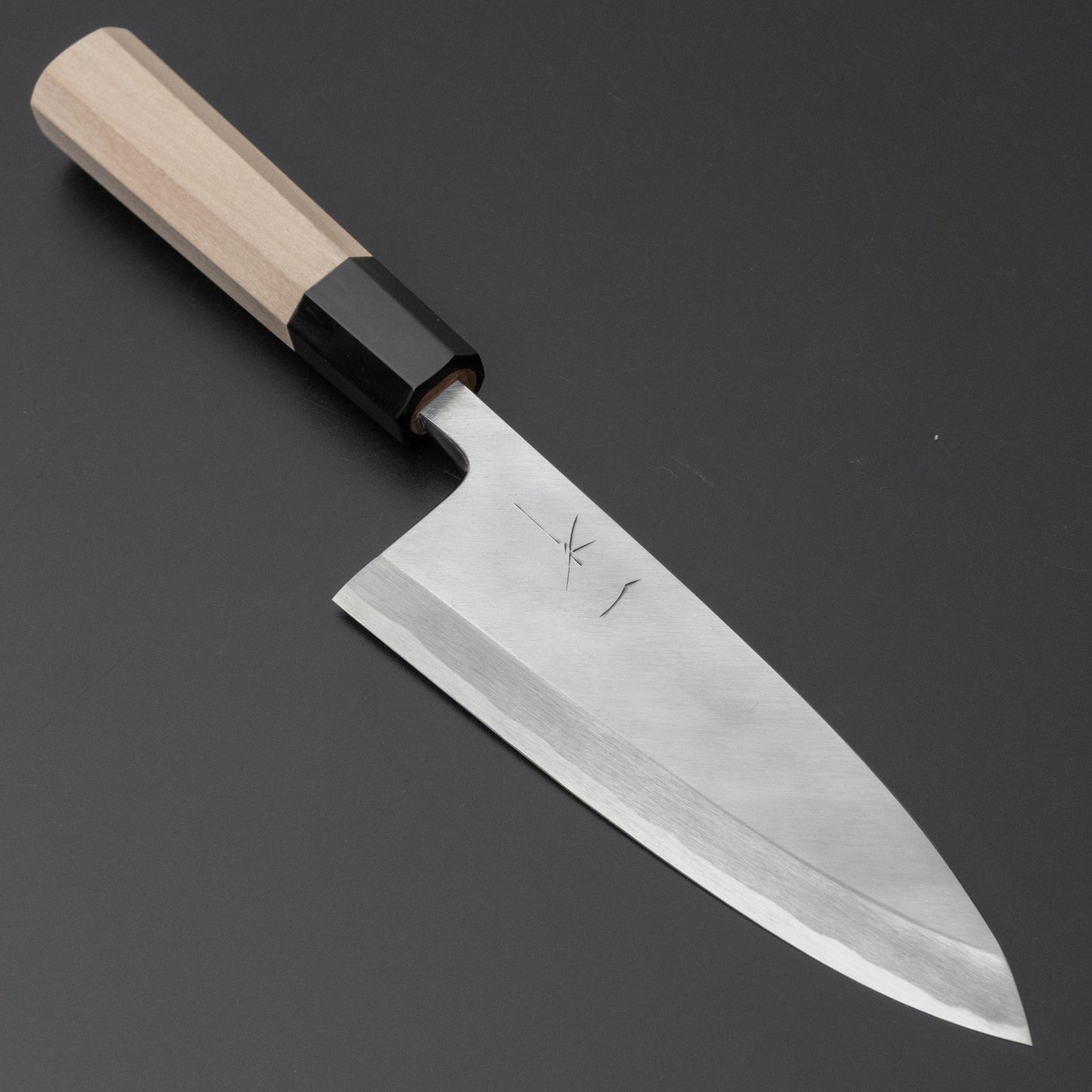 Hitohira Tanaka Manzo White #2 Deba 150mm Ho Wood Handle (Saya) - HITOHIRA