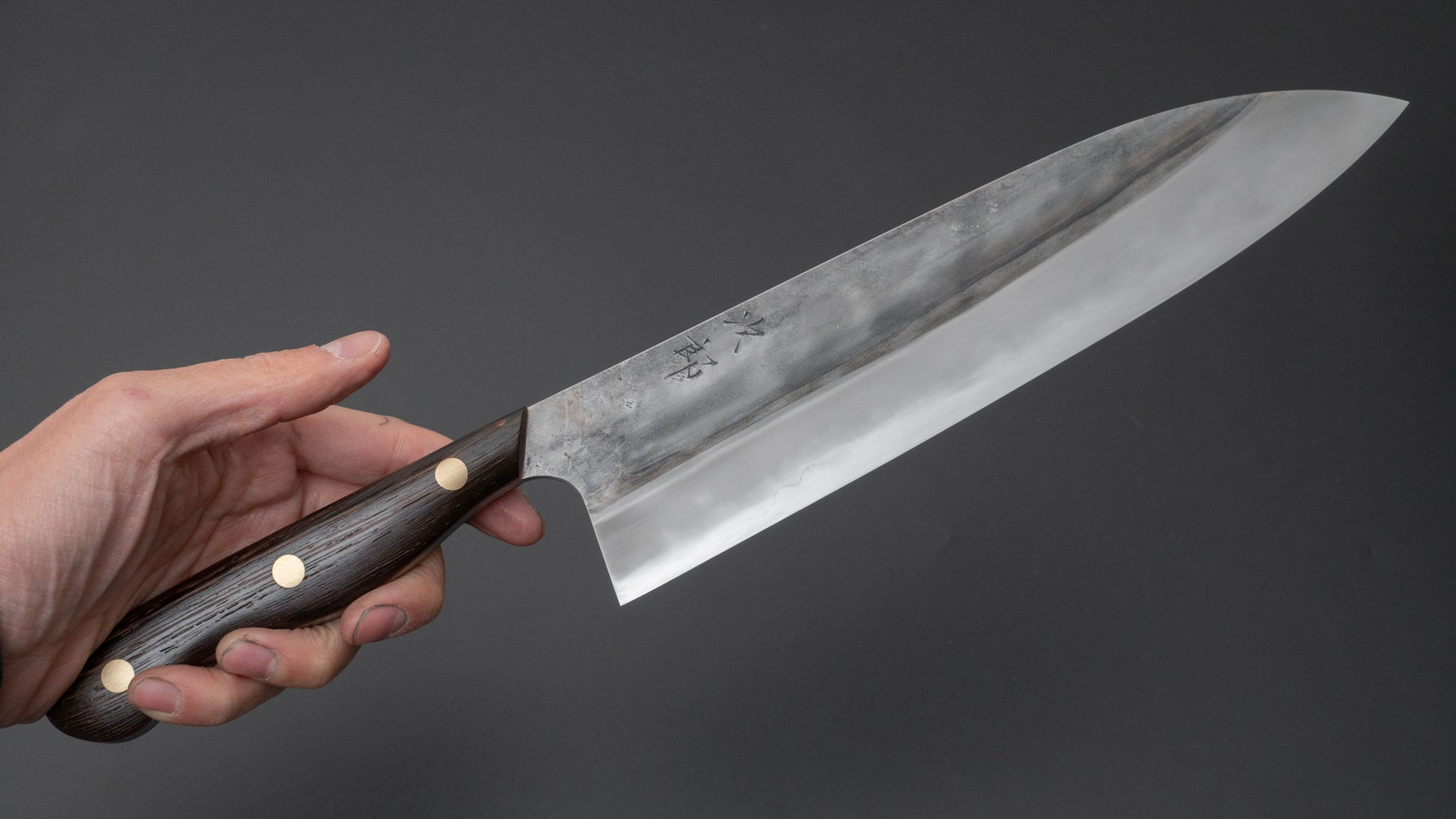 Jiro Tsuchime Yo Gyuto 240mm Tagayasan Handle (#539) - HITOHIRA