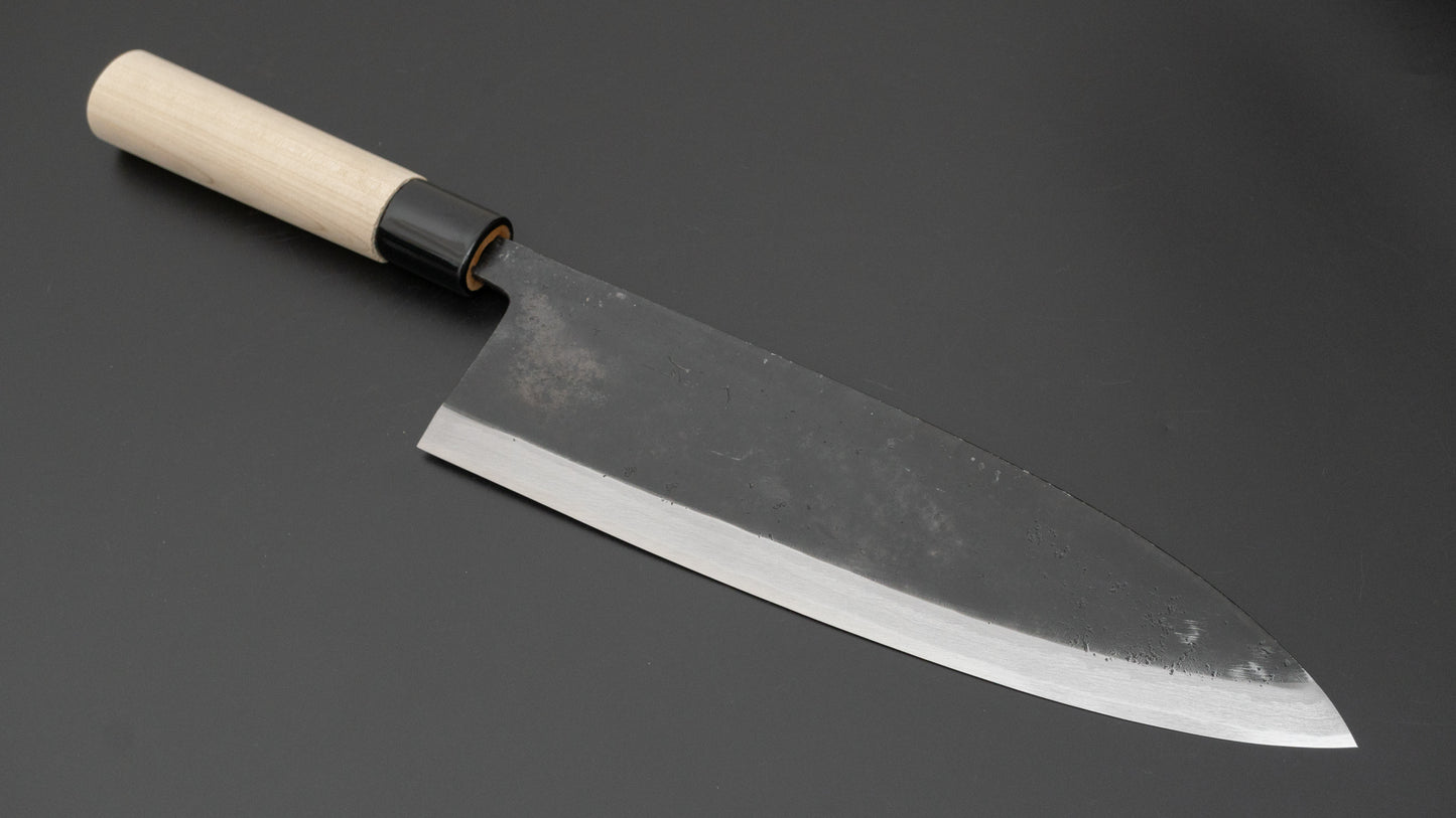 Hitohira White Kurouchi White #2 Shakekiri 300mm Poplar Handle - HITOHIRA