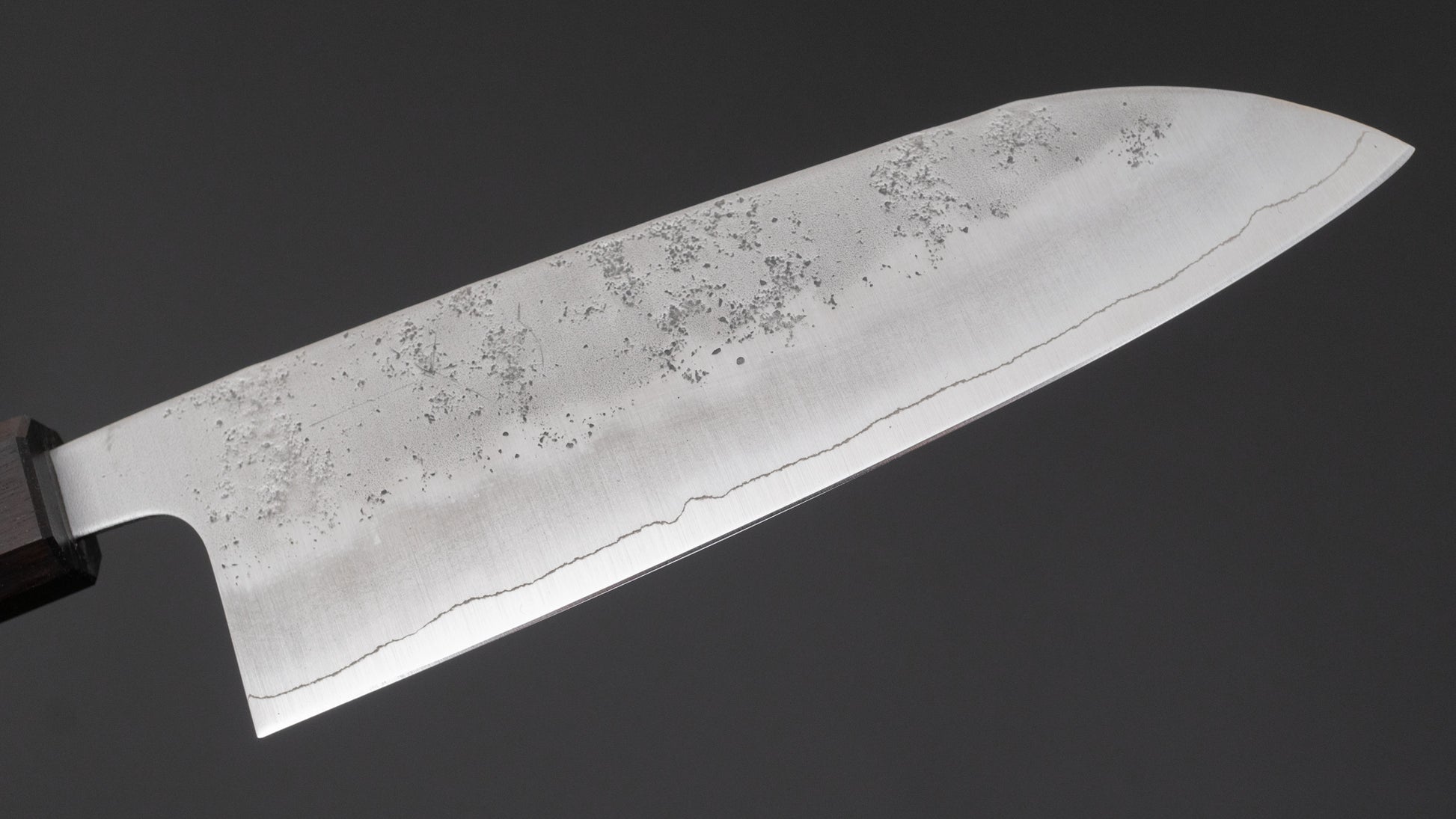 Hitohira Futana S3 Nashiji Santoku 170mm Jindai Elm Handle - HITOHIRA