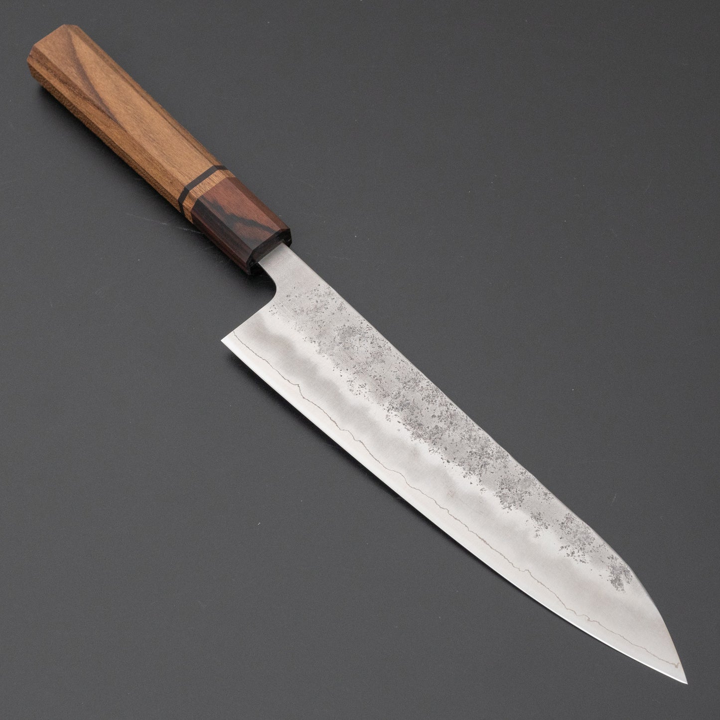 Hitohira Futana S3 Nashiji Gyuto 210mm Jindai Elm Handle - HITOHIRA