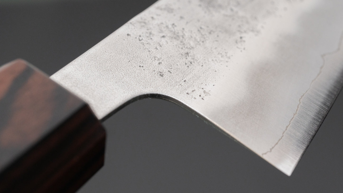 Hitohira Futana S3 Nashiji Gyuto 210mm Jindai Elm Handle - HITOHIRA