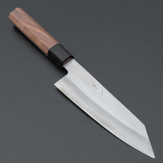 Hitohira Harima Silver #3 Migaki Bunka Walnut Handle - HITOHIRA