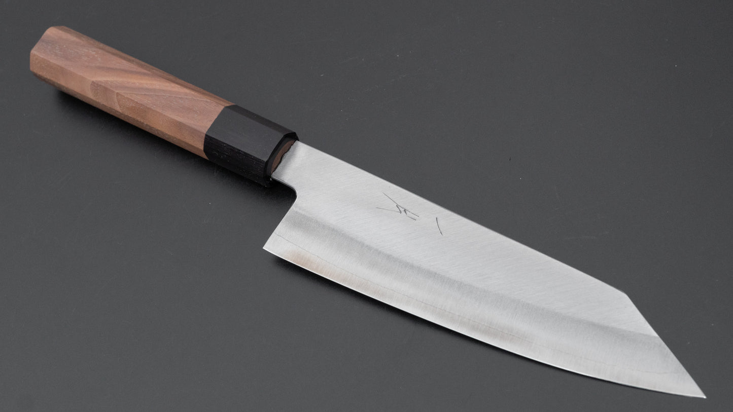 Hitohira Harima Silver #3 Migaki Bunka Walnut Handle - HITOHIRA