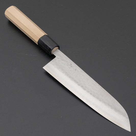 Hitohira NM Tsuchime Gyuto 180mm Ho Wood Handle - HITOHIRA