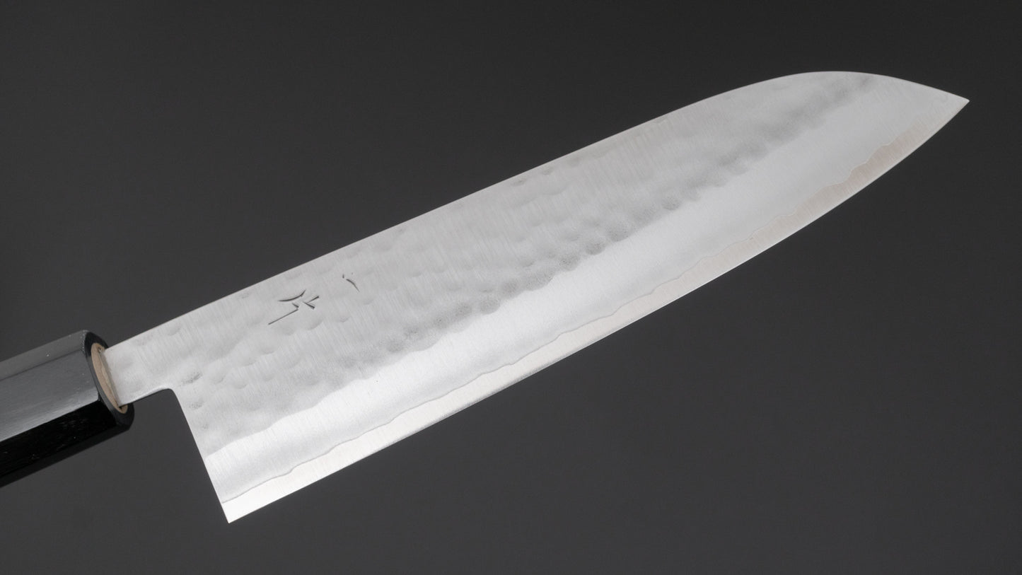 Hitohira NM Tsuchime Gyuto 180mm Ho Wood Handle - HITOHIRA