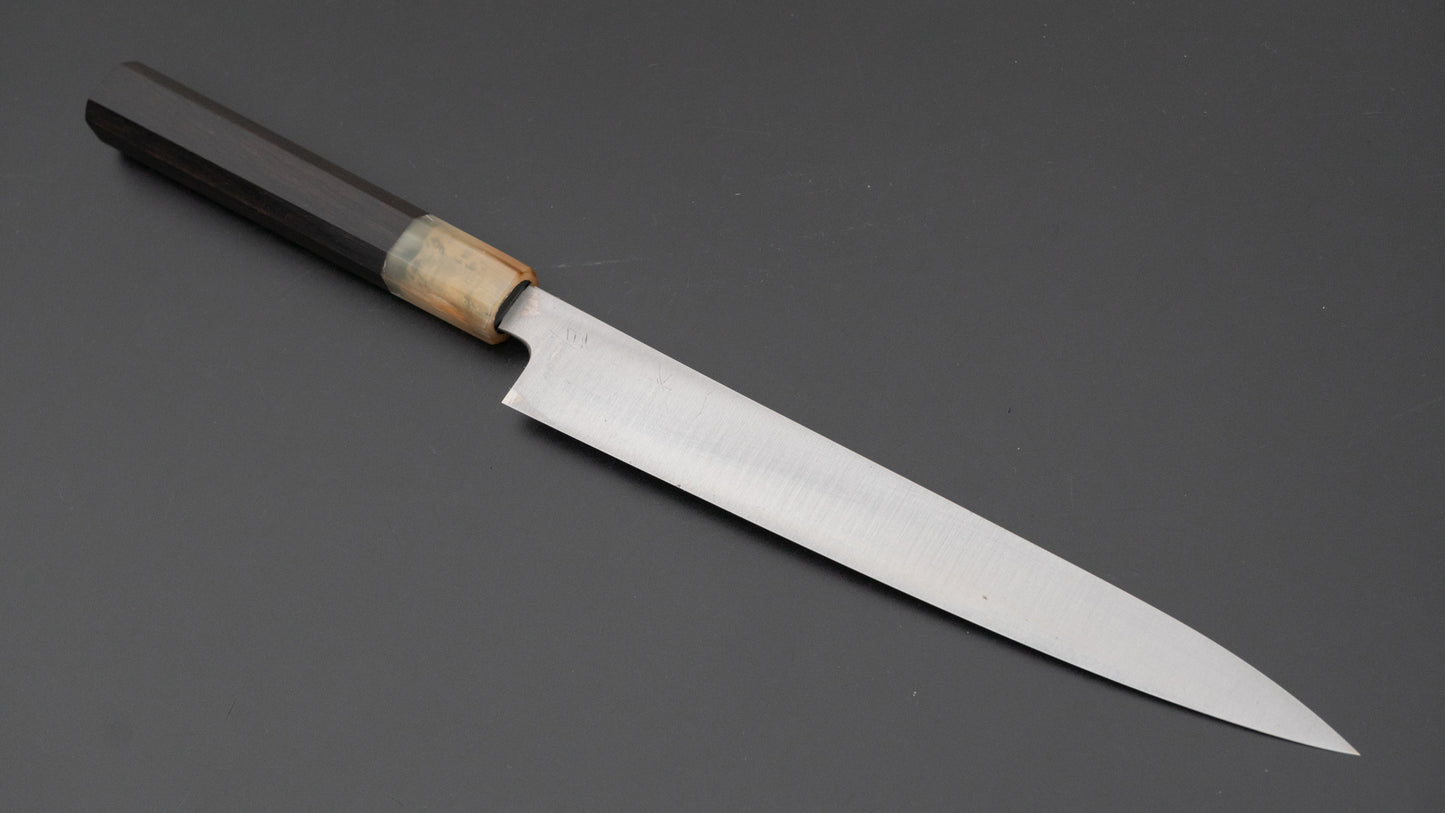 Hitohira Ashi White #2 Petty 210mm Ebony Handle - HITOHIRA