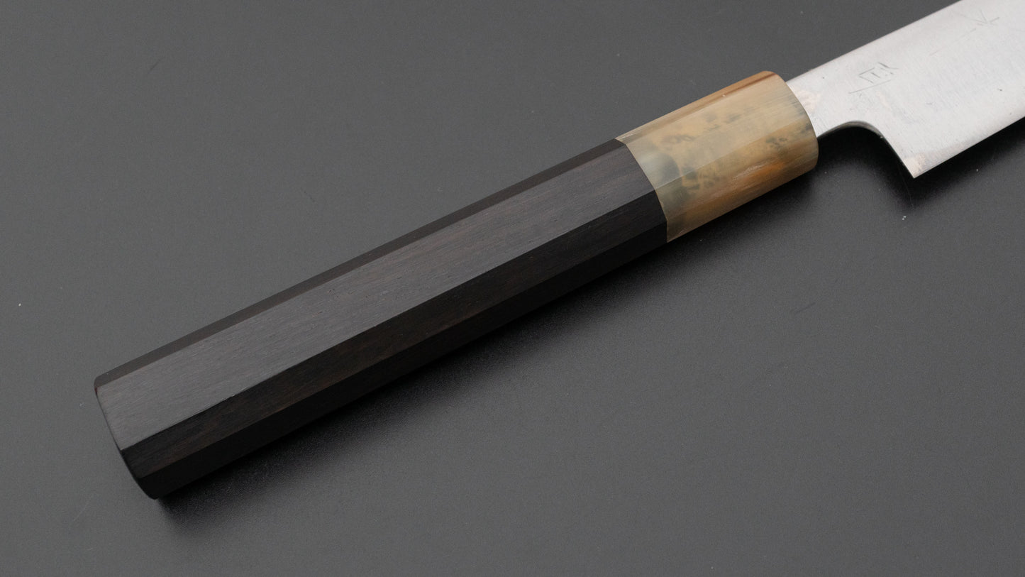 Hitohira Ashi White #2 Petty 210mm Ebony Handle - HITOHIRA