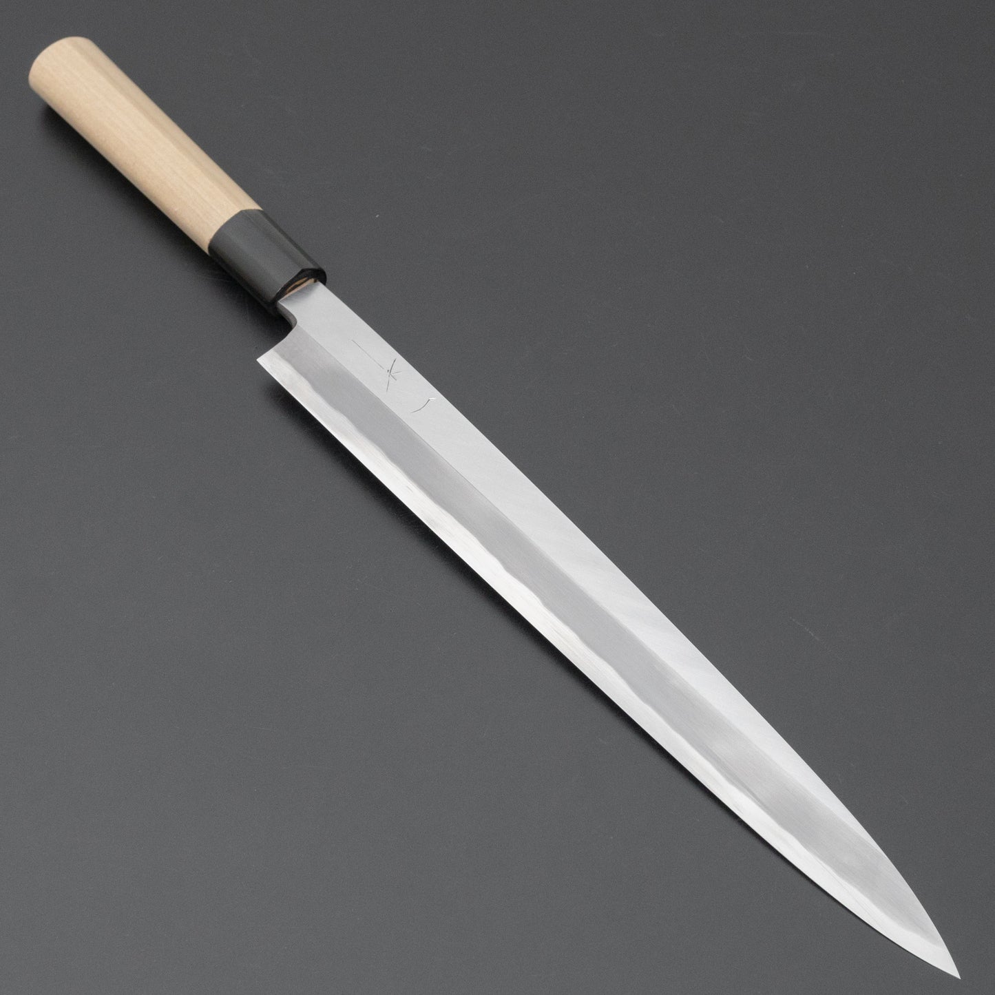 Hitohira Togashi White #2 Yanagiba 300mm Ho Wood Handle (D-Shape/ Saya) - HITOHIRA