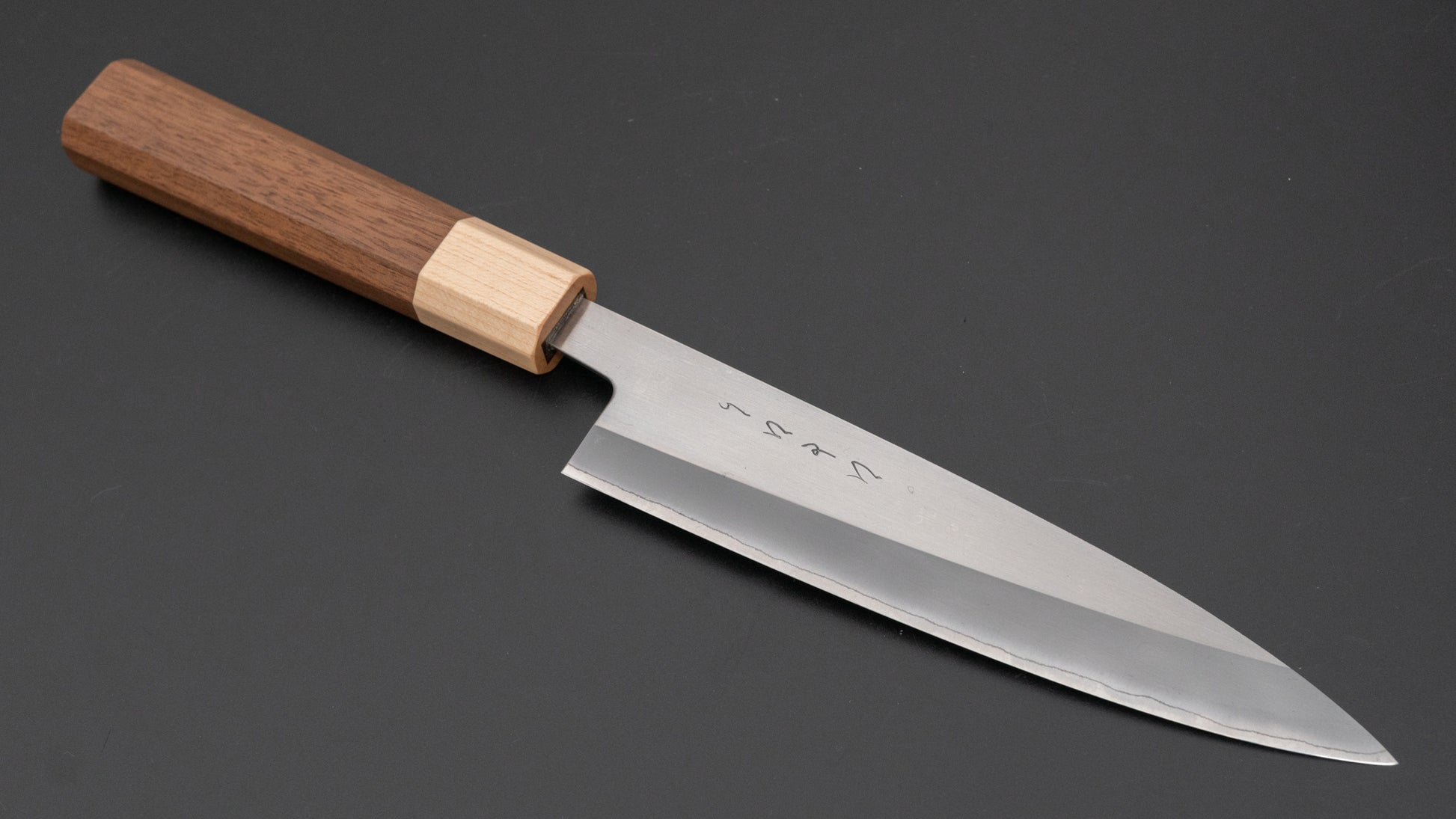 Hitohira TD SLD Migaki Gyuto 165mm Walnut Handle - HITOHIRA