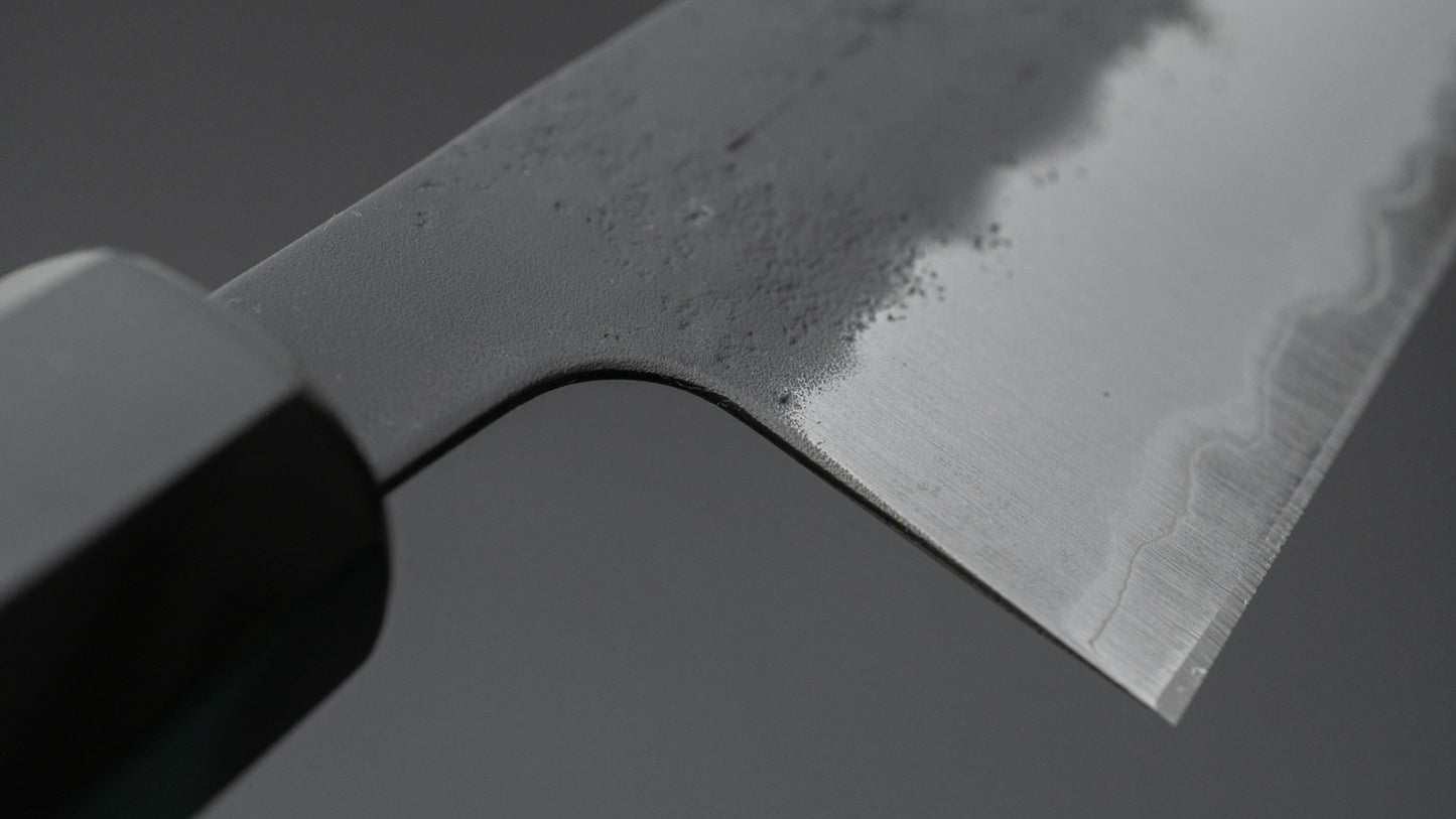 Hitohira Futana SB Kuro Nashiji Gyuto 240mm Ho Wood Handle - HITOHIRA