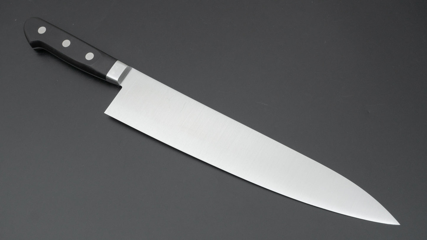 Hitohira Ashi Swedish Stainless Gyuto 270mm Pakka Handle - HITOHIRA