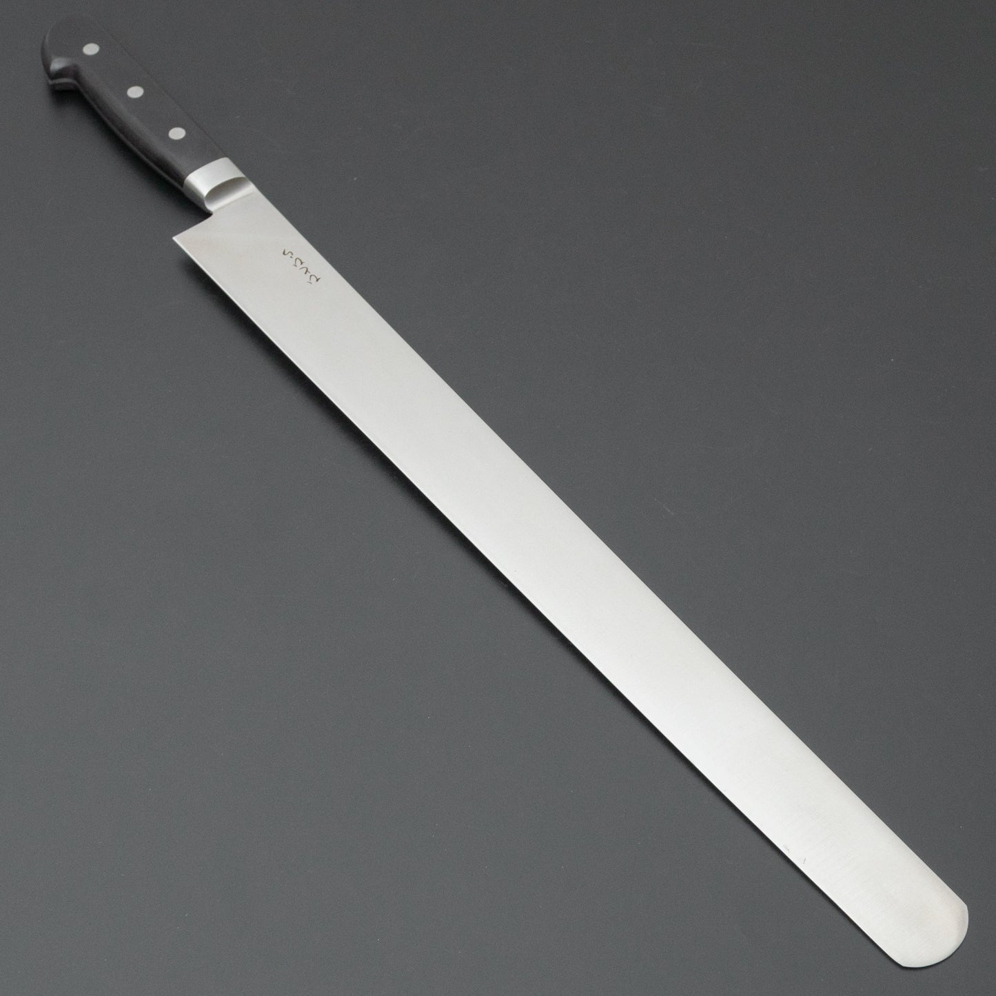 Hitohira Hiragana Cake Knife 420mm Pakka Handle - HITOHIRA