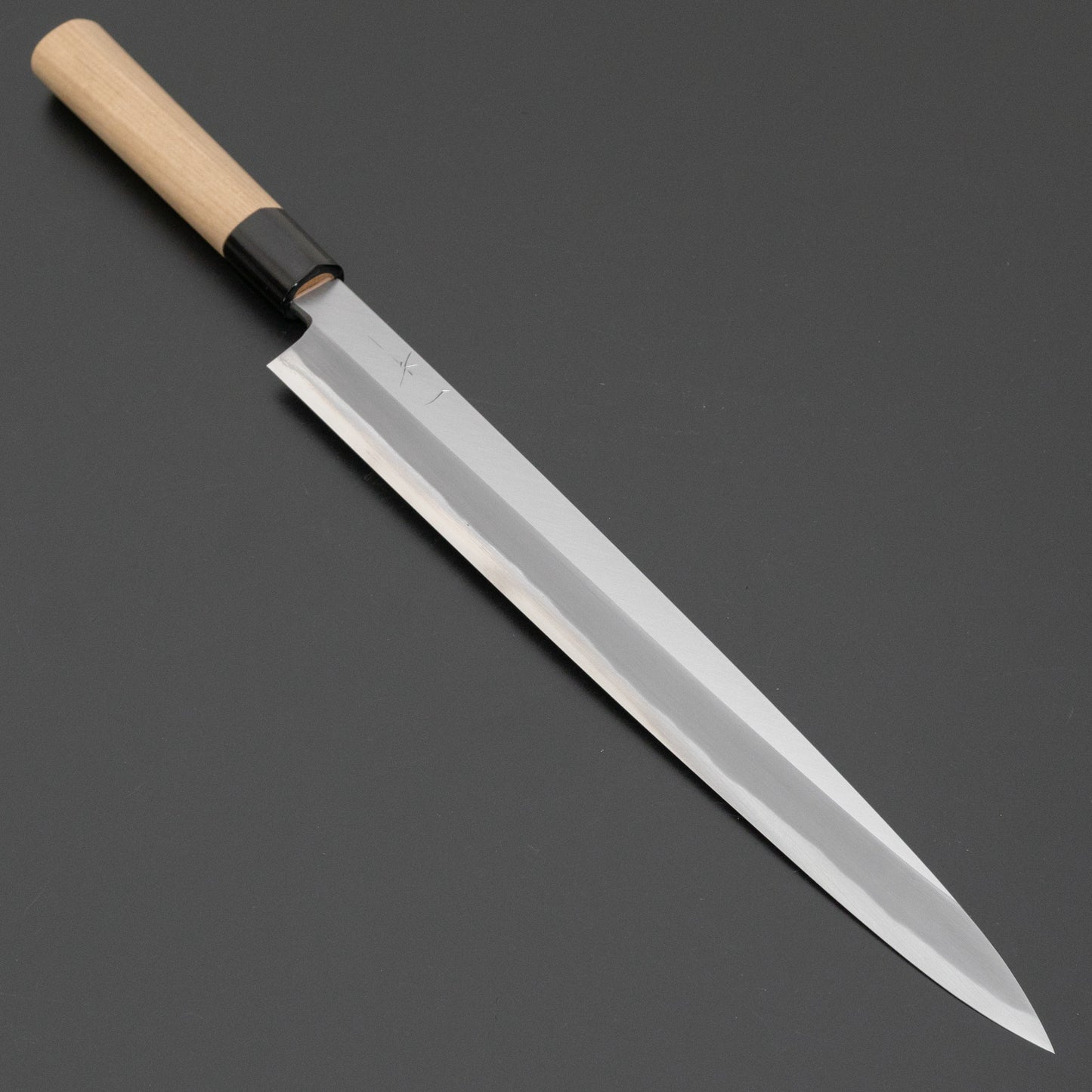 Hitohira Togashi White #2 Yanagiba 330mm Ho Wood Handle (D-Shape/ Saya) - HITOHIRA