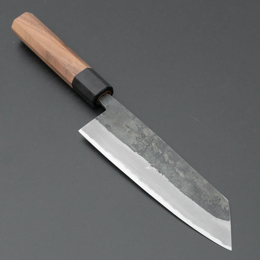 Hitohira Harima Forged Blue Super Stainless Clad Bunka 165mm Walnut Handle - HITOHIRA