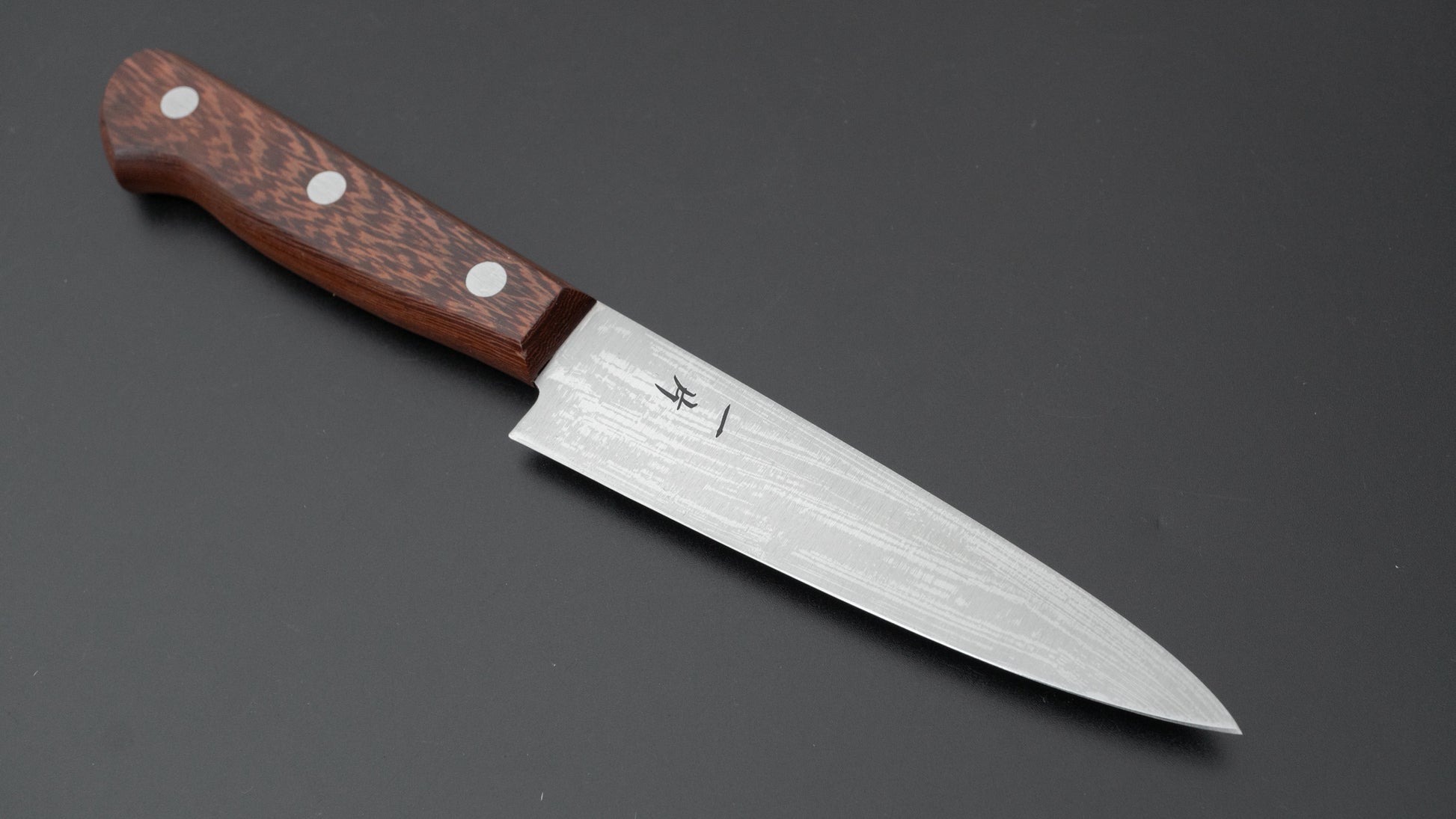 Hitohira Vintage SK Petty 120mm Tagayasan Handle (No Bolster) - HITOHIRA