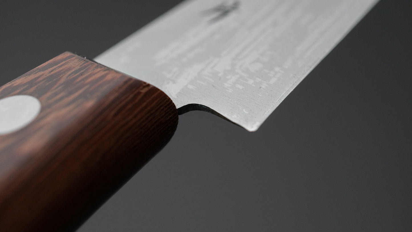 Hitohira Vintage SK Petty 120mm Tagayasan Handle (No Bolster) - HITOHIRA