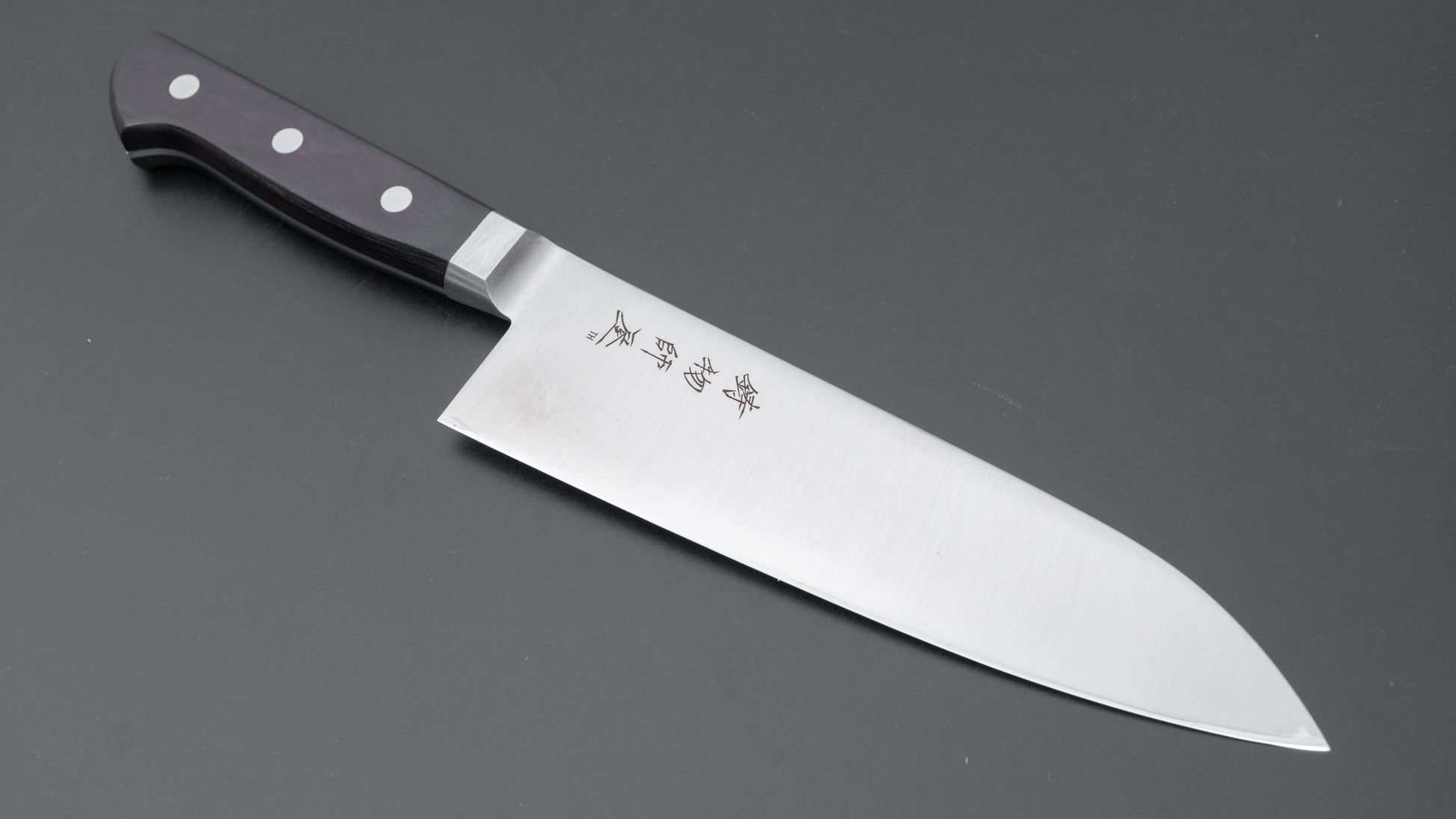 Hitohira Imojiya TH Stainless Santoku Pakka Handle (Yo) - HITOHIRA