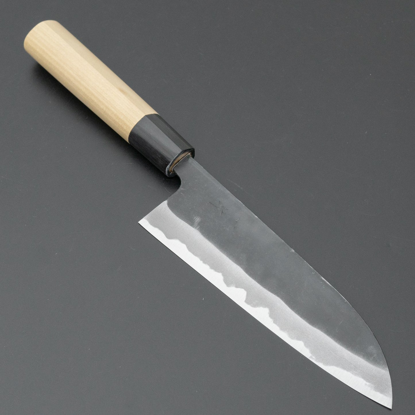 Hitohira MS Kurouchi White #2 Santoku 165mm Ho Wood Handle - HITOHIRA