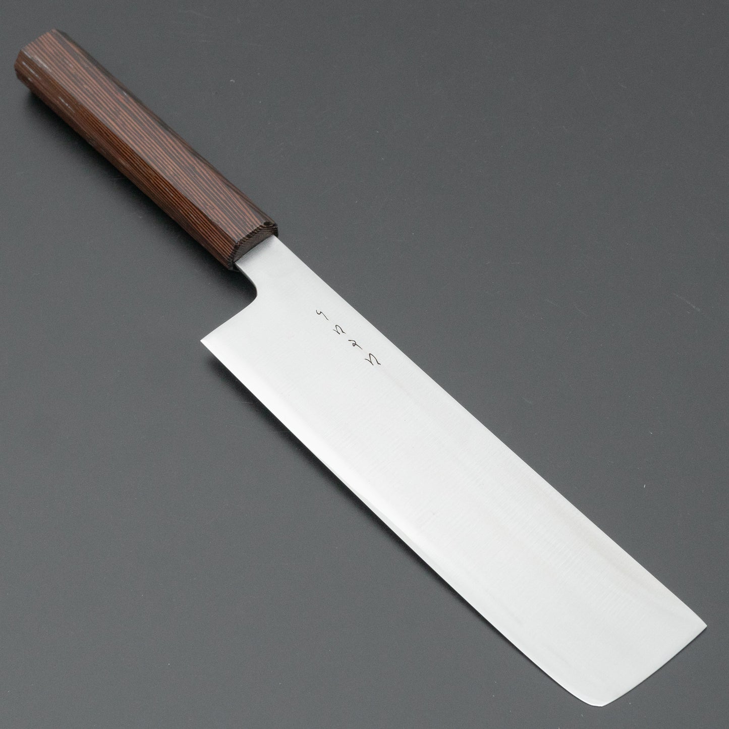 Hitohira KH Stainless Nakiri 180mm Wenge Handle - HITOHIRA