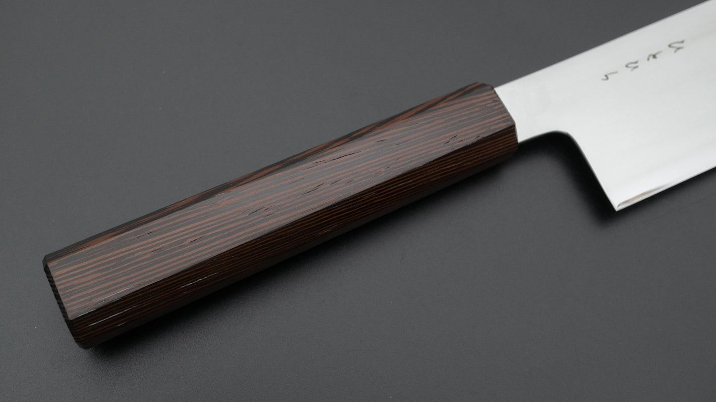 Hitohira KH Stainless Nakiri 180mm Wenge Handle - HITOHIRA