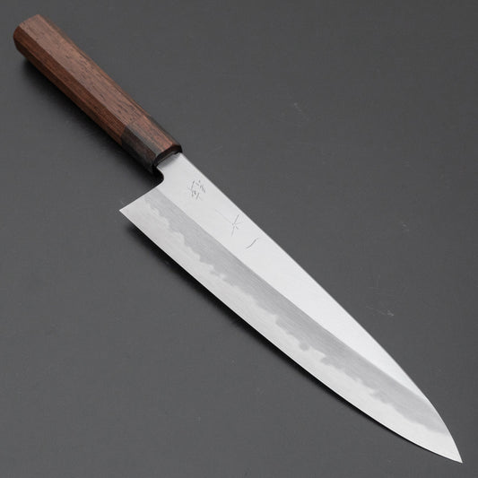 Hitohira Tanaka Ren White #2 Gyuto 240mm Tagayasan Handle - HITOHIRA