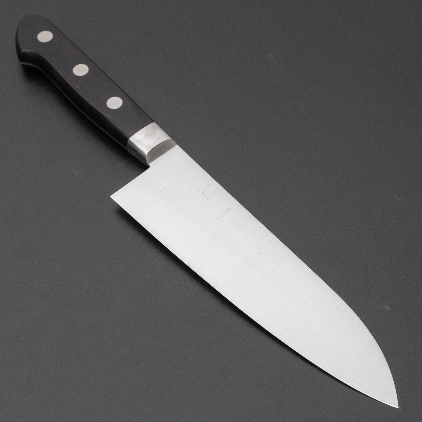 Hitohira Ashi Swedish Stainless Santoku 165mm Pakka Handle - HITOHIRA