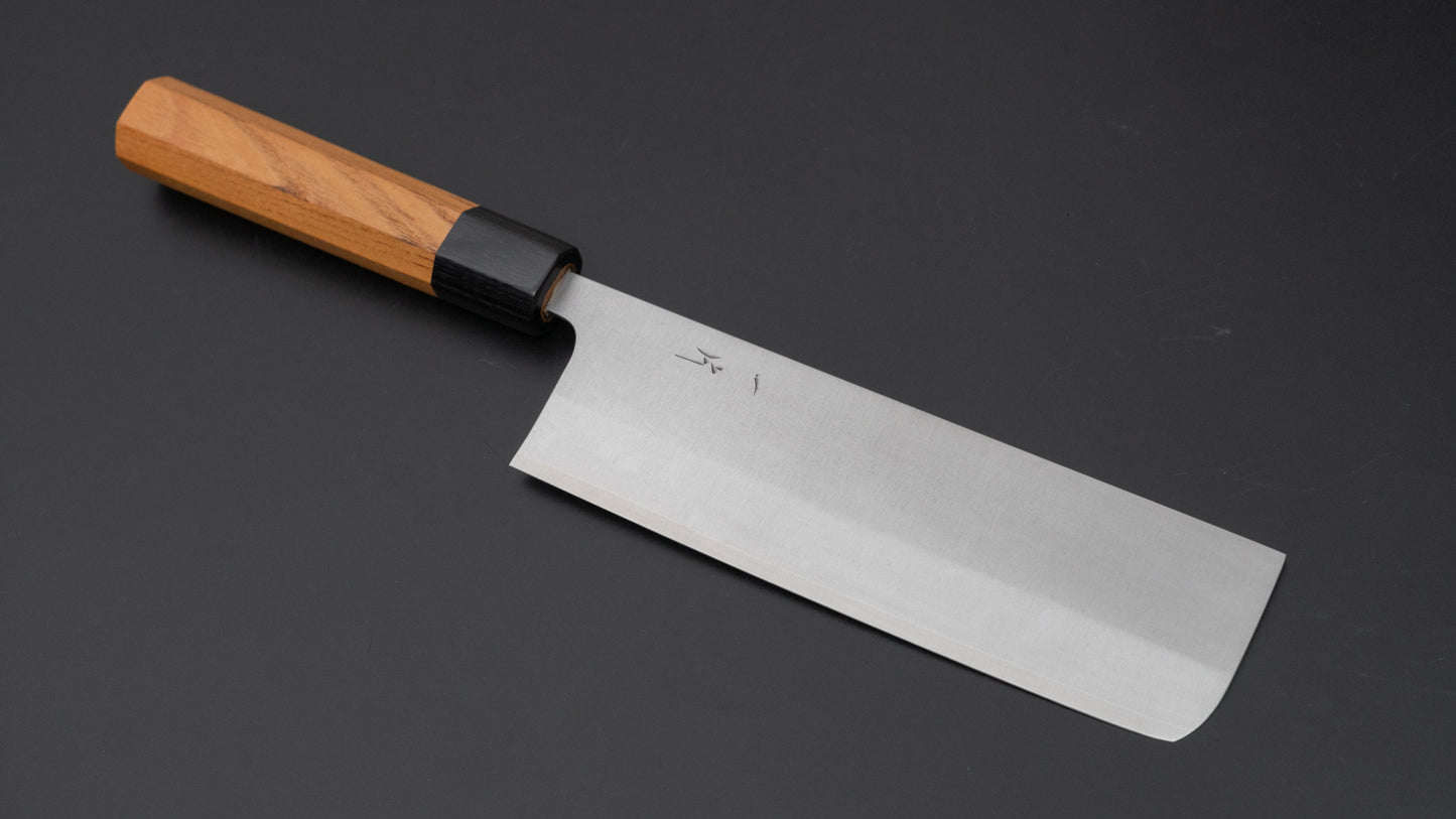 Hitohira Echizen SG2 Nakiri 165mm Keyaki Zelkova Handle - HITOHIRA