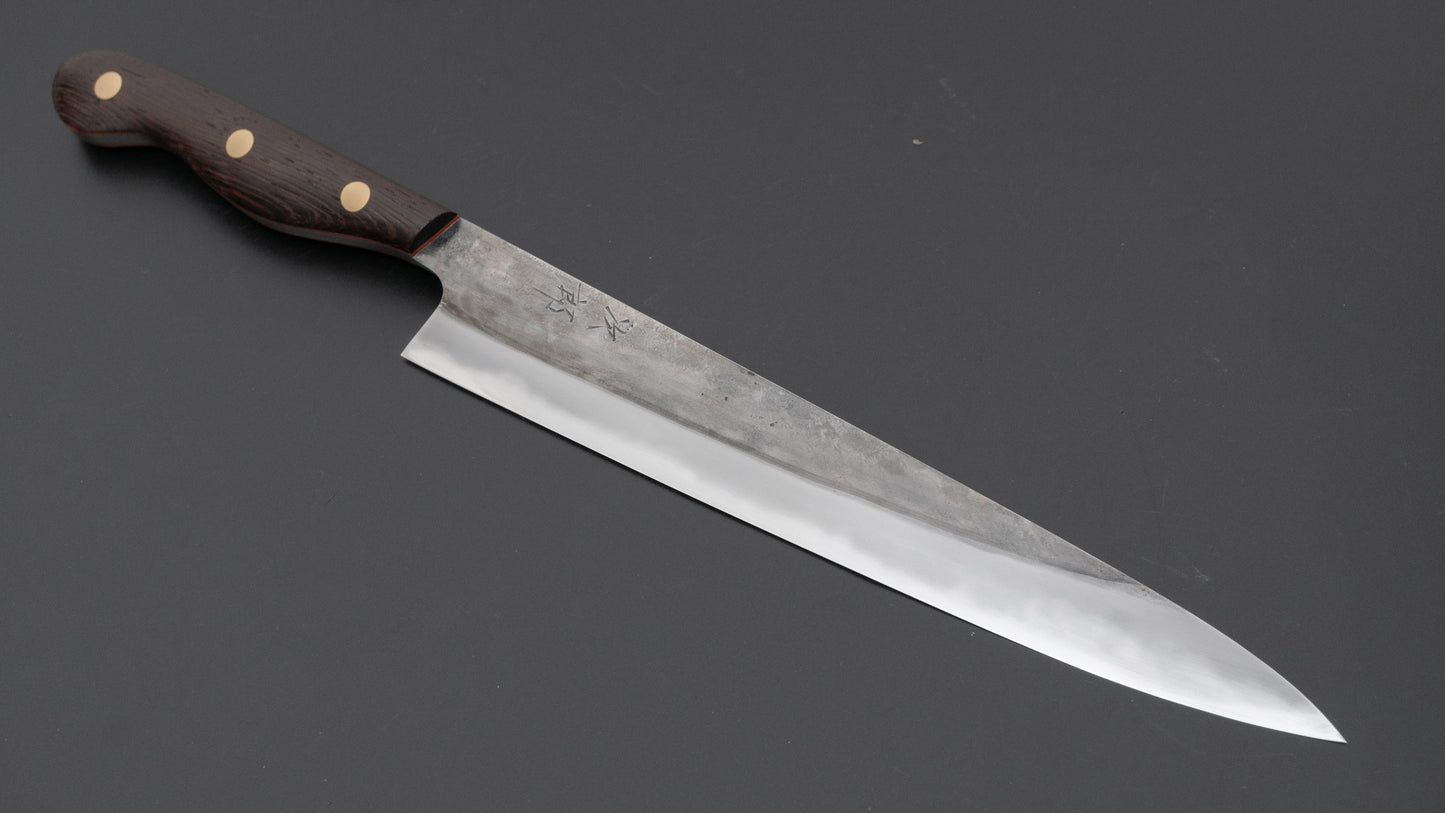 Jiro Tsuchime Yo Sujihiki 240mm Tagayasan Handle (#584) - HITOHIRA