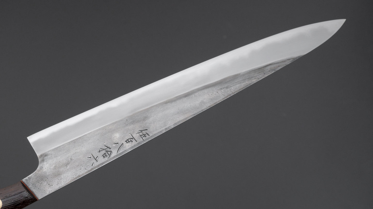 Jiro Tsuchime Yo Sujihiki 240mm Tagayasan Handle (#586) - HITOHIRA