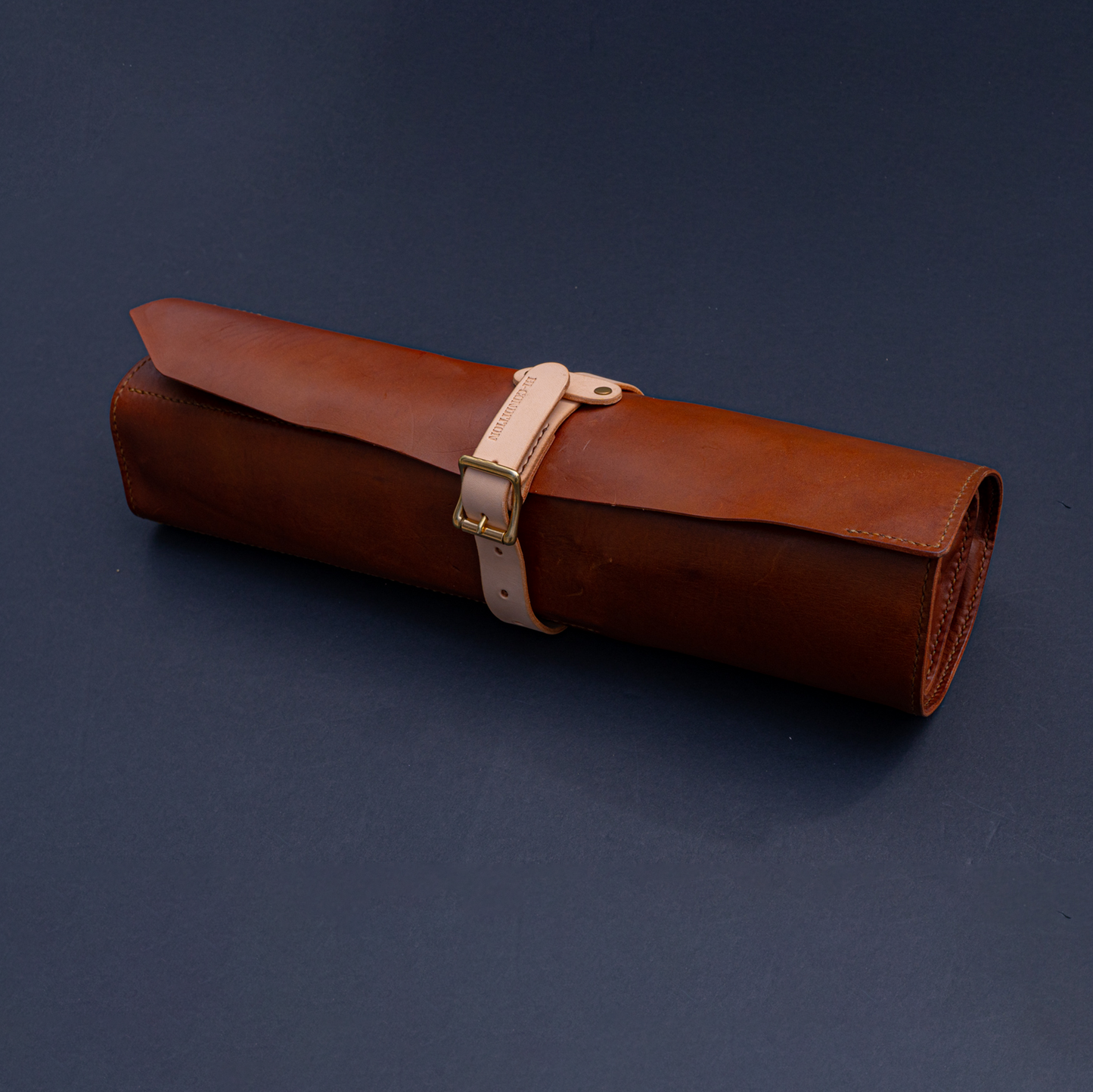 HI-CONDITION Leather 7 Pockets Knife Roll - HITOHIRA